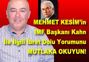 Mehmet Kesim in Yorumu Herkese bret Olmal...