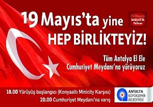 19 Mays ta Atatrk  Anyor ve Anlyoruz Etkinlii 