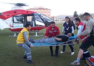 Hava Ambulans Hayat Kurtarmaya Devam Ediyor 