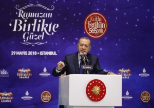 Erdoğan :“İstanbul, ecdadın bize en kıymetli emanetidir”