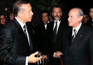 Erdoan ve Baheli Burdura Geliyor