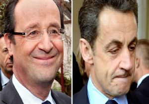 Fransa da Hollande  Sarkozy dellosu