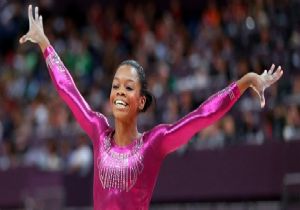 Gabrielle Douglas dan  altn  hareket! 