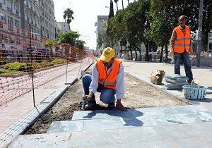 Ali etinkaya Caddesi nde Dzenleme almalar