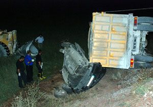 Tokat ta Trafik Kazas: 2 l, 1 Yaral 