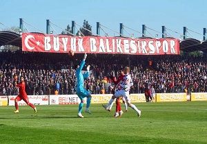 Balkesirspor Zorlanmad