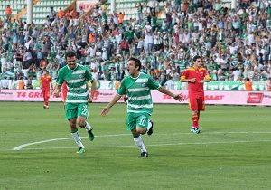 Bursasporda Tarihi Gol Heyecan