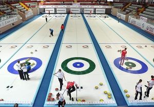 Erzurum da Dnya Kark iftler Curling ampiyonas Heyecan