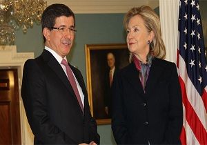 Davutolu, ABD Dileri Bakan Clinton la Grt