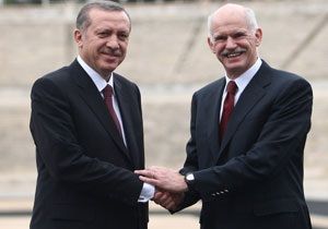 Babakan Erdoan, Yunanistan Babakan Papandreou le Grt