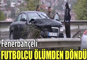 Fenerbaheli nl futbolcu Dia kaza yapt