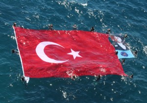 Antalya da Havada, karada ve denizde 19 Mays cokusu