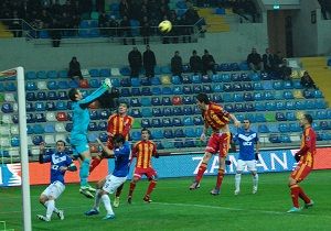 Kayserispor da  Puan Sevinci