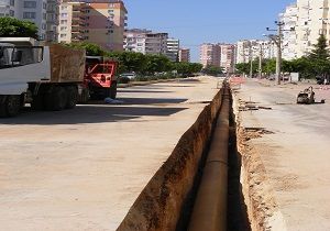  Konyaalt na Doal Gaz Ana Datm Hatt Kuruluyor