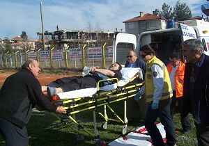 Kalp Krizi Geiren Hastaya Hava Ambulans Destei