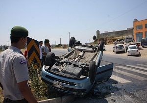 Manavgat ta Trafik Kazas