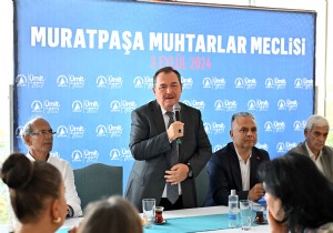 Muratpaa da Muhtarlar Meclisi topland