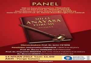 Antalya Bykehir Belediyesi nden Anayasa Paneli