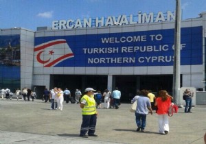 Ercan Havalimanı nda  ciro devri bir yıl süreyle askıya alındı