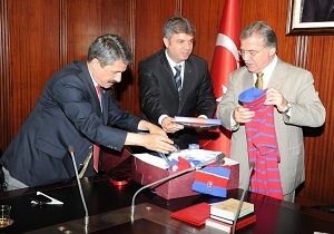 Karabkspor Ynetimi , TBMM Bakan ahini Ziyaret Etti