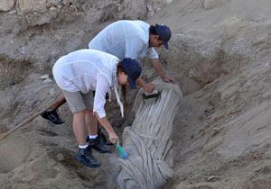 Salamis teki Kazlarda Tarihi Eser Bulundu