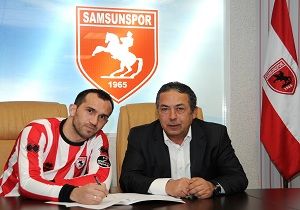 Samsunspor da Gekas Sevinci