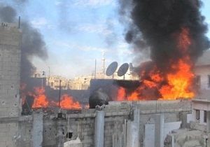 Suriye de stihbarat Binasna Bombal Saldr