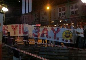 Trabzonspor Taraftarlarndan Protesto
