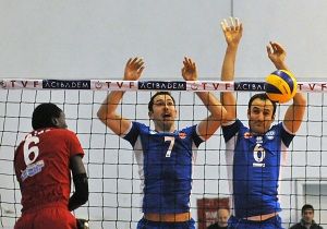 Acbadem Erkekler Voleybol 1.Lig de Heyecan Sryor