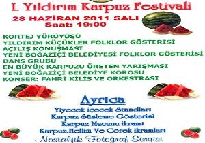 Yldrm 1.Karpuz Festivali Balyor