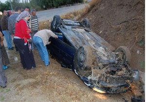 Yozgatta Trafik Kazas: 4 Yaral