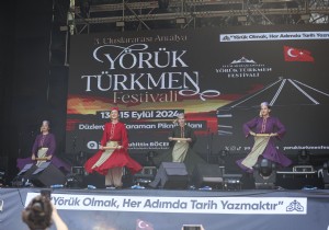 Etkinliklerle Dolu 3nc Uluslararas Yrk Trkmen Festivali sona erdi