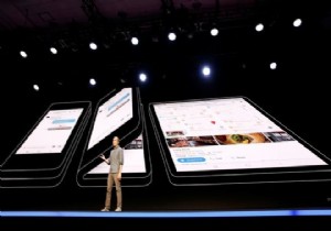 Samsung katlanabilir ekranl telefonunu tantt