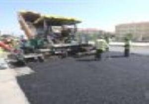 Bykehir Belediyesi asfalt almalar devam ediyor