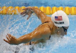 Vollmer dan olimpiyat rekoru 