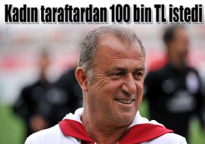 Fatih Terim, kadn taraftardan tazminat istedi