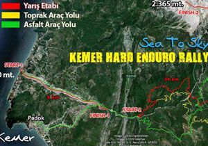 Kemerde Hard Enduro Rally Heyecan