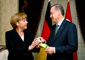Merkel Erdoan n Zaferini Kutlad