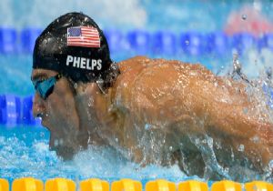Michael Phelps tarihe adn yazdrd! 