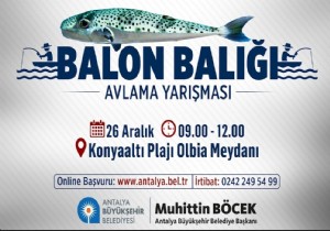 Antalya Büyükşehir den İlginç Balık Yarışması