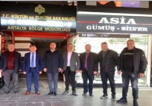 Başkan Ülker ve AK Parti Heyetinden Esnaf Ve Karabacak a Geçmiş Olsun Ziyareti