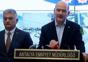 Yasa Dışı Bahiscilere Operasyonu Bakan Soylu Antalya dan duyurdu