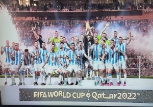 Ve Dünya Kupasında Mutlu Son .Kupa Şampiyon Arjantinin