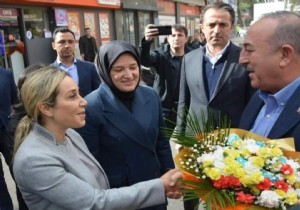 Dışişleri Bakanı Çavuşoğlu Korkutelilerle  Buluştu