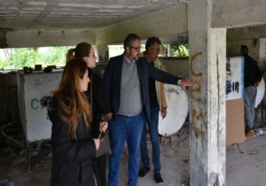 Girne Belediyesi riskli binalara yönelik çalışmalar sürüyor