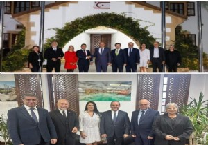 Uluslararas Diplomatlar Birliinden Tatar ve Ataoluna Ziyaret
