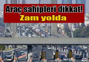 Trafikte zam yolda!