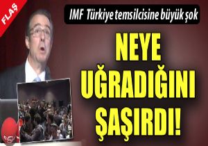 IMF Trkiye temsilcisine yumurtal protesto!