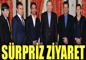 Erdoan a srpriz ziyaretiler